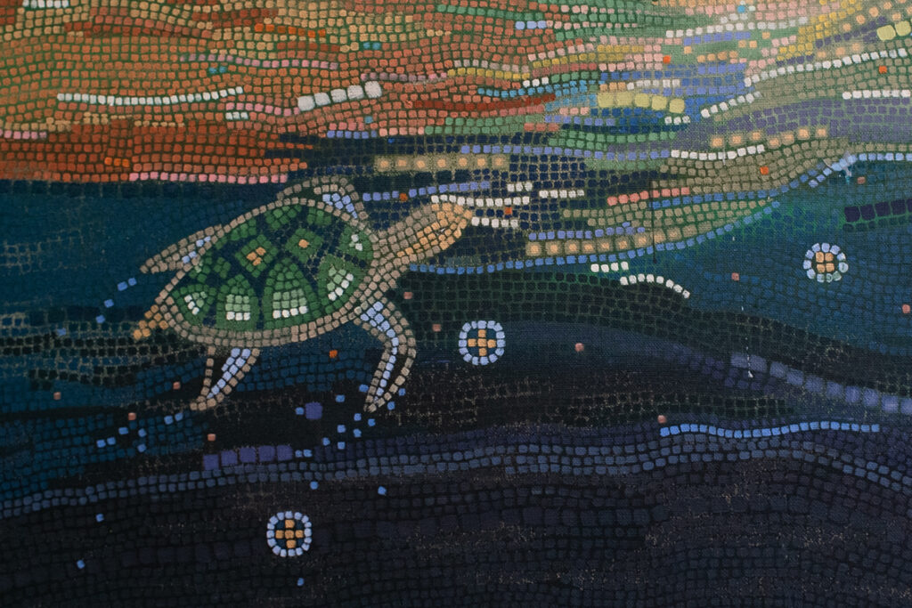 Painted Turtle Mosaic